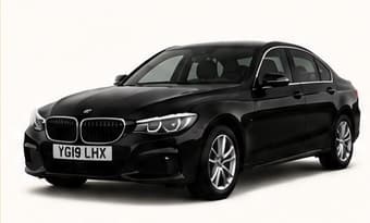 Black saloon car for direct business travel